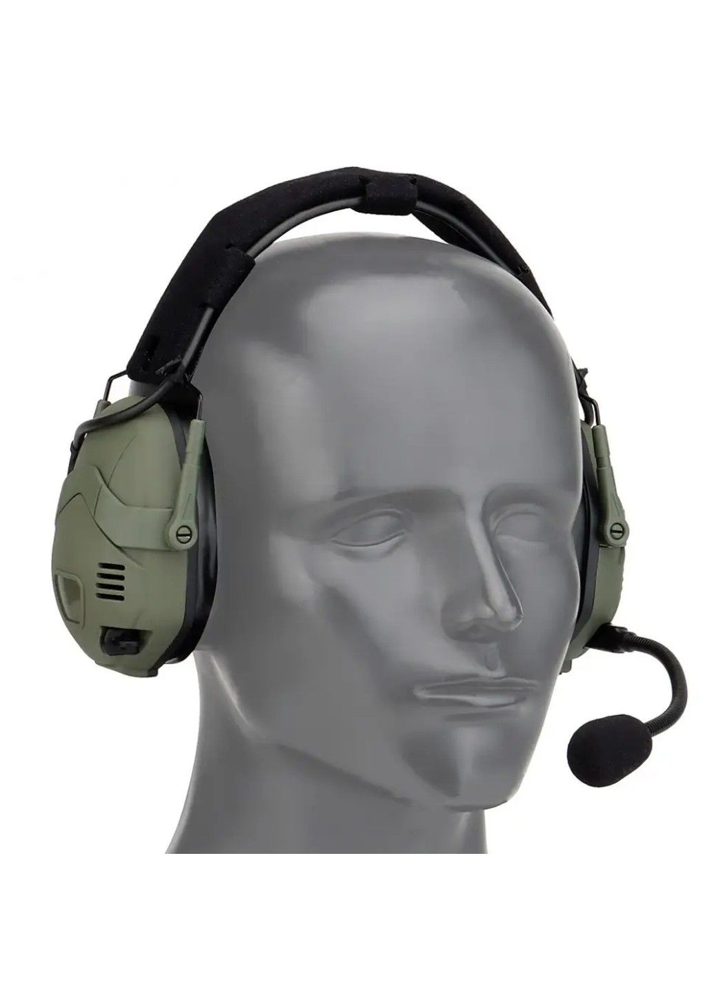 Тактичні активні навушники Wosport HD-16 Гарнітура з шумопоглинанням + Bluetooth (Мультикам) No Brand (332634534)