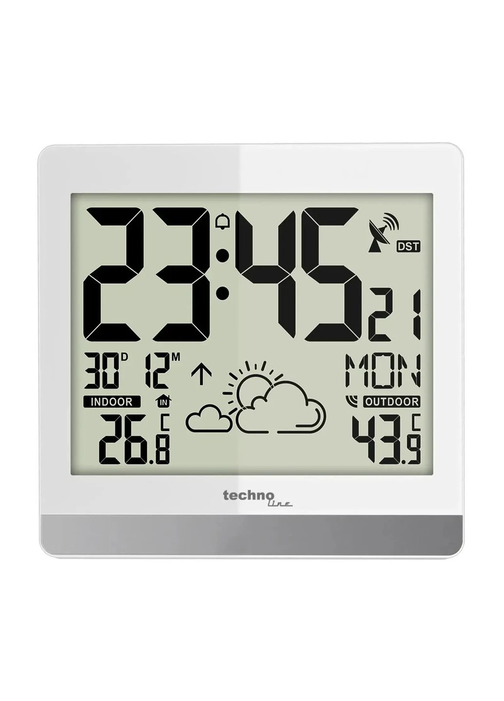 Настінний годинник (DAS301203) Technoline WS8119 White (356149597)