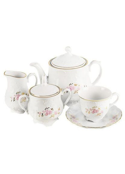 Сервиз чайный Rococo 12 персон 9704 Cmielow (317750599)