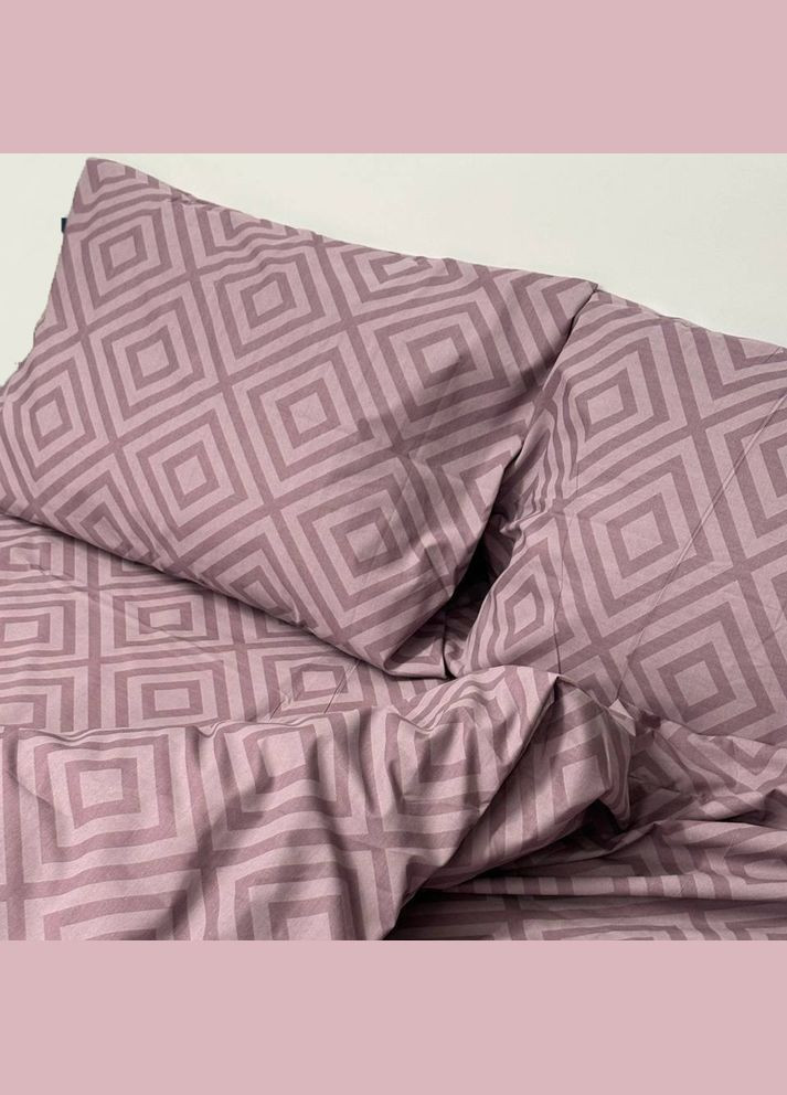 Простирадло на гумці Rhomb Brown бязь 160х200х20 см коричневе (2800004674669) SoundSleep (315516249)