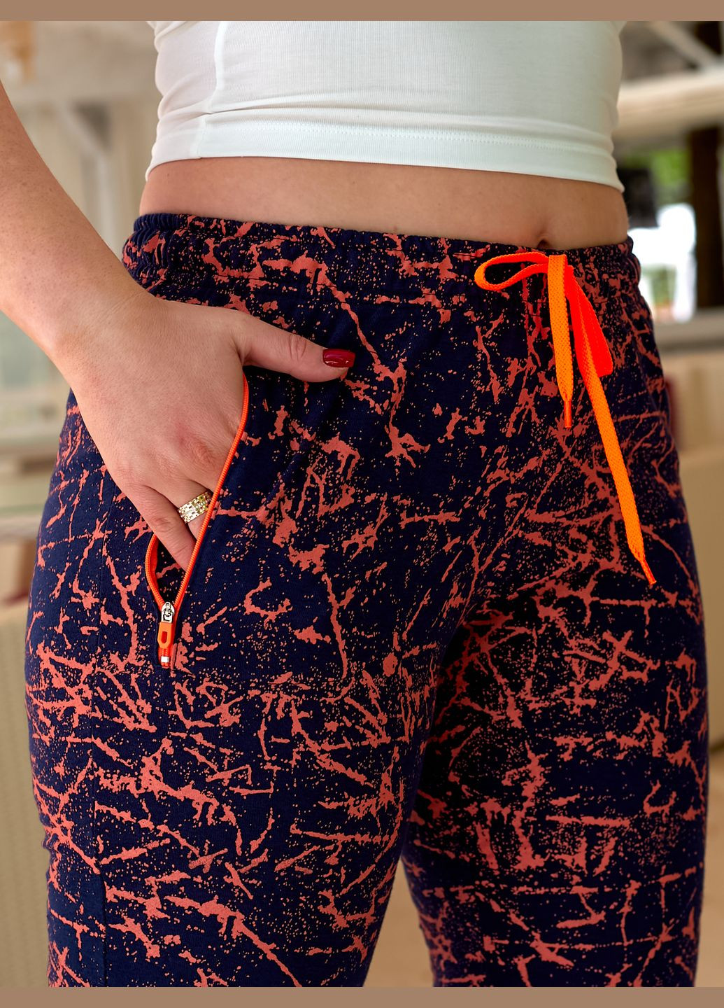 Женские повседневные трикотажные бриджи спортивного стиля Slazer (335014549)