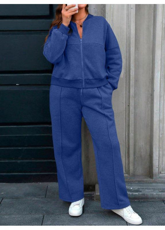 Костюм тринитка на флісі штани прямі та кофта на блискавці Україна (364924316)