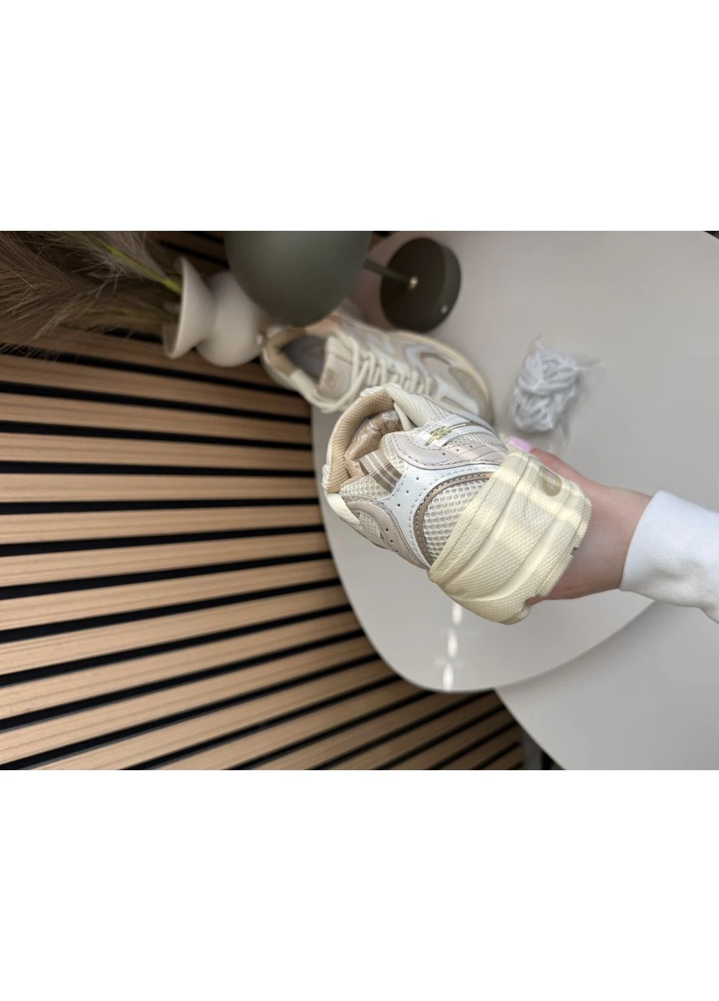 Бежеві кросівки чоловічі і жіночі new balance 530 beige | нью беланс 530 бежеві демісезон No Brand