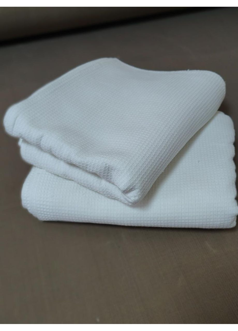 ПОЛУШНИК ВАФЕЛЬНЫЙ 100% Х/Б, 45х35 см, 240 г/м2 No Brand белый