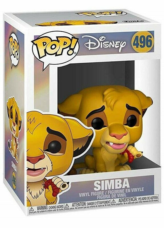 Фигурка Pop Lion King Simba Король Лев Симба 10см cartoon LK S496 Funko (317258299)