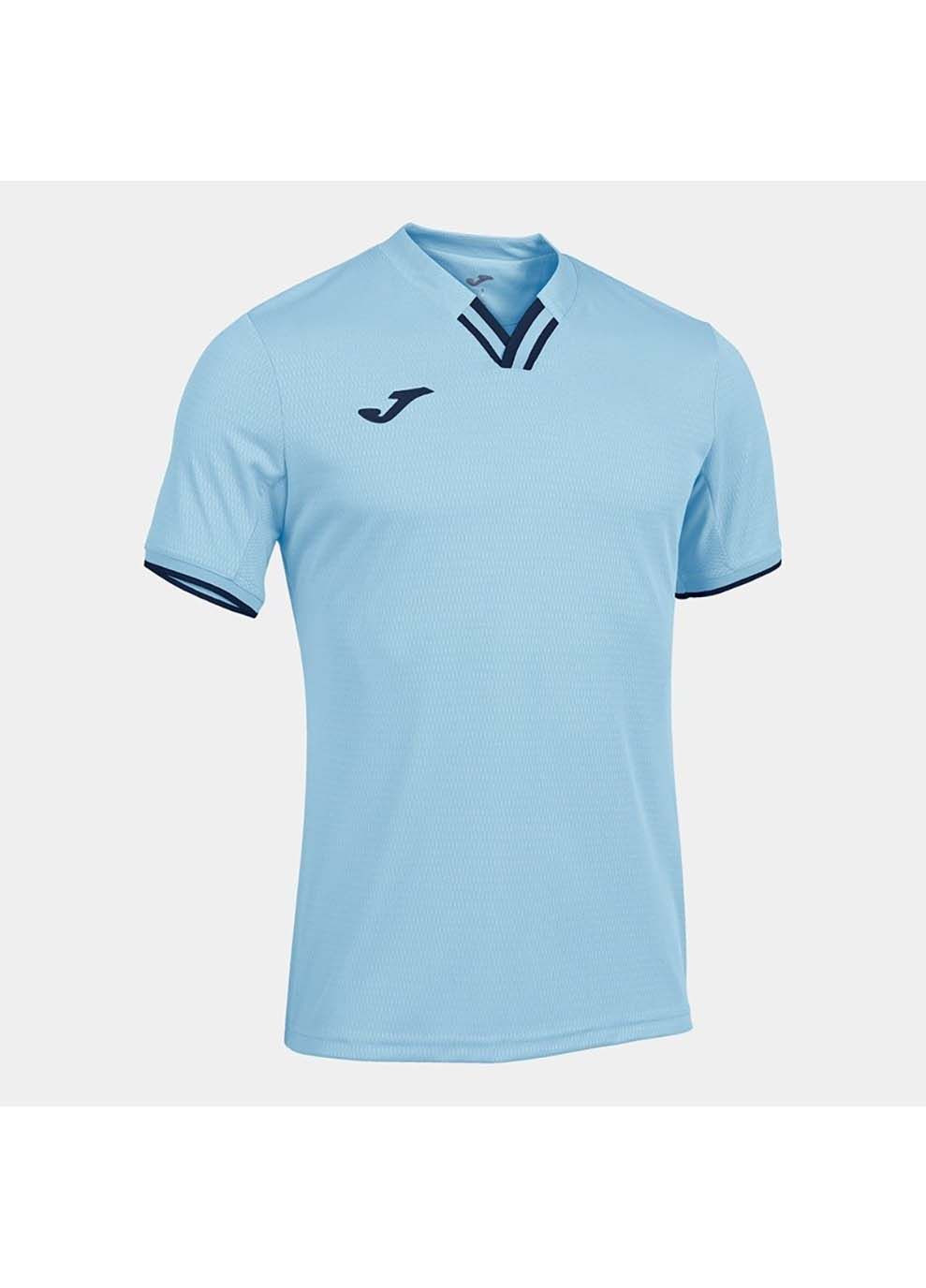 Блакитна футболка toletum iv блакитний Joma