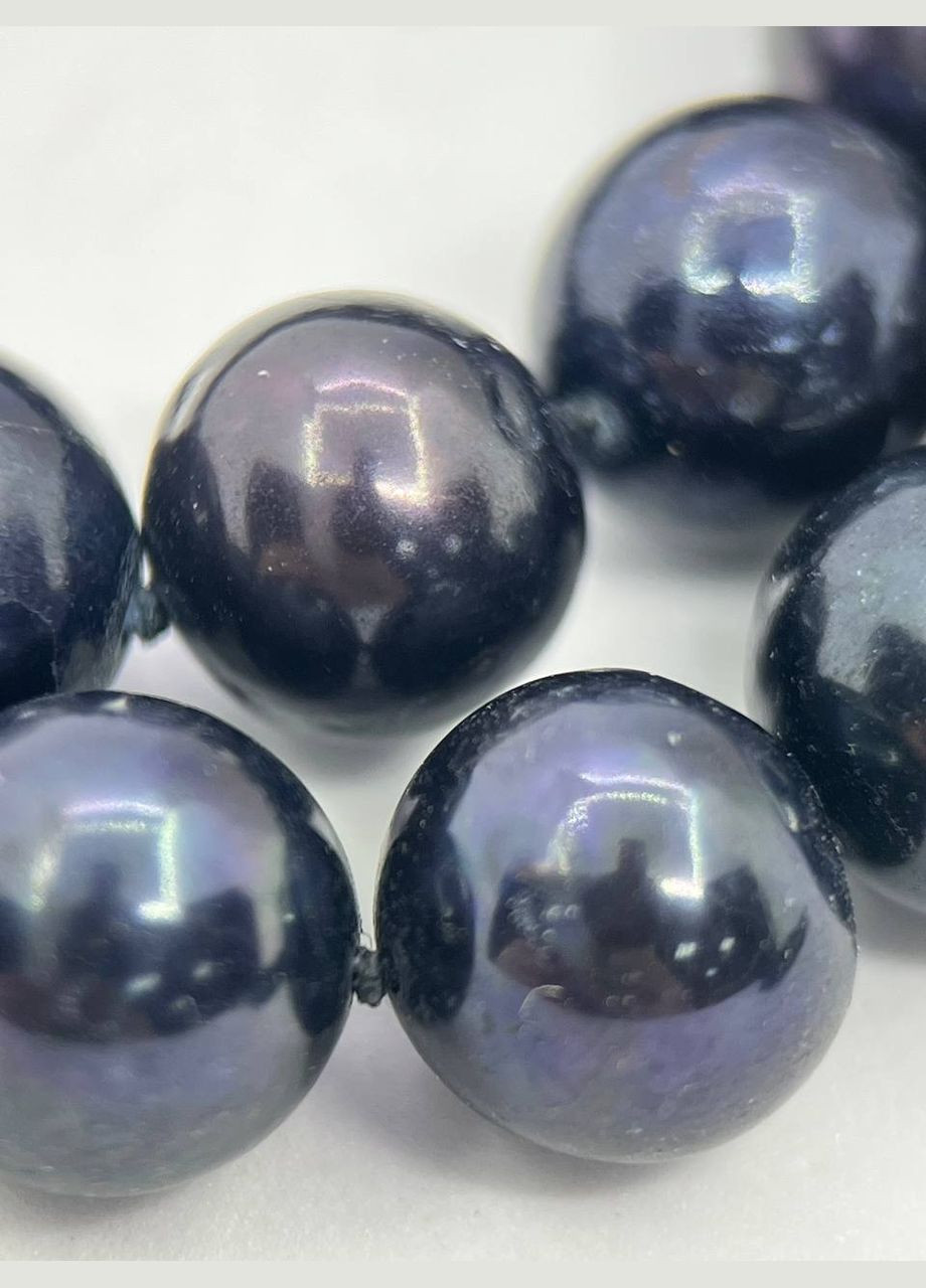 Намиста перли 42 см Чорний 11705 No Brand (311686509)