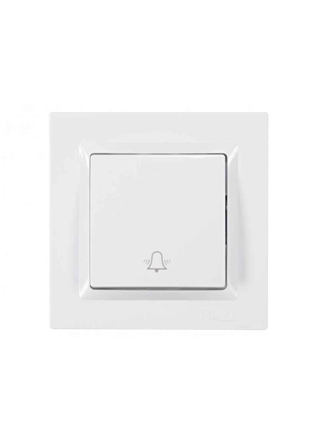 Кнопка звонка JAZZ (белый) 9017 ТМ Luxel (311956849)