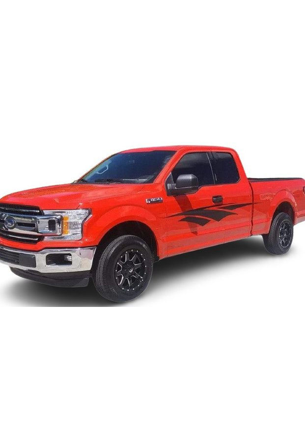 Смуги на бік авто 3D TUNING STUDIO Black 2000х210х0.060мм = 2 штуки No Brand (362498640)