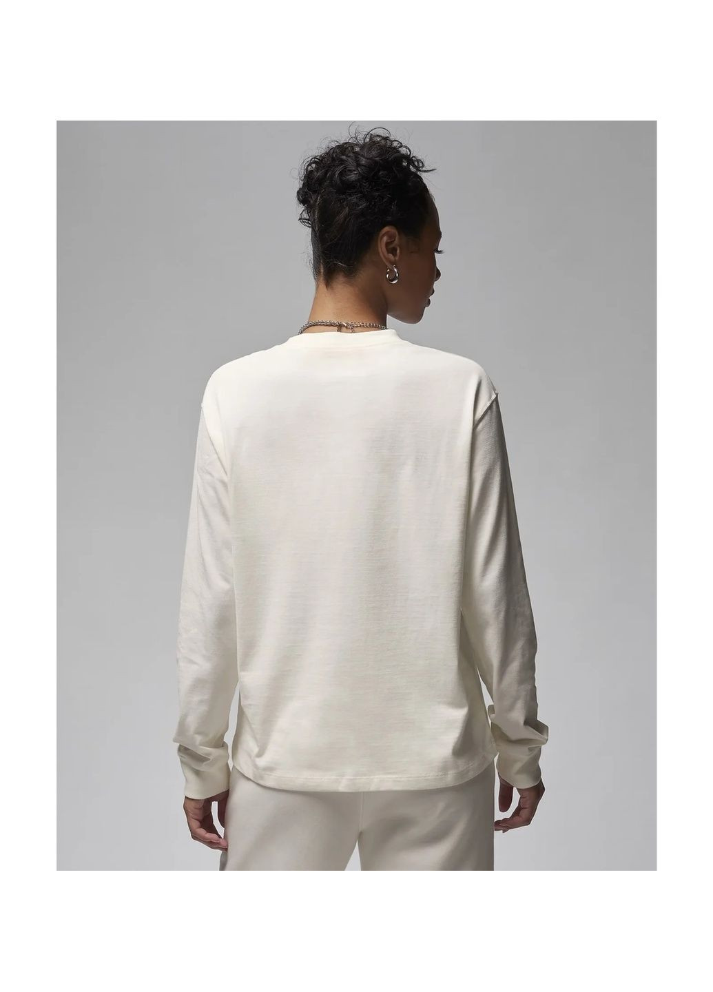 Лонгслів жіночий Long-Sleeve Graphic T-Shirt White Air Jordan (365962312)
