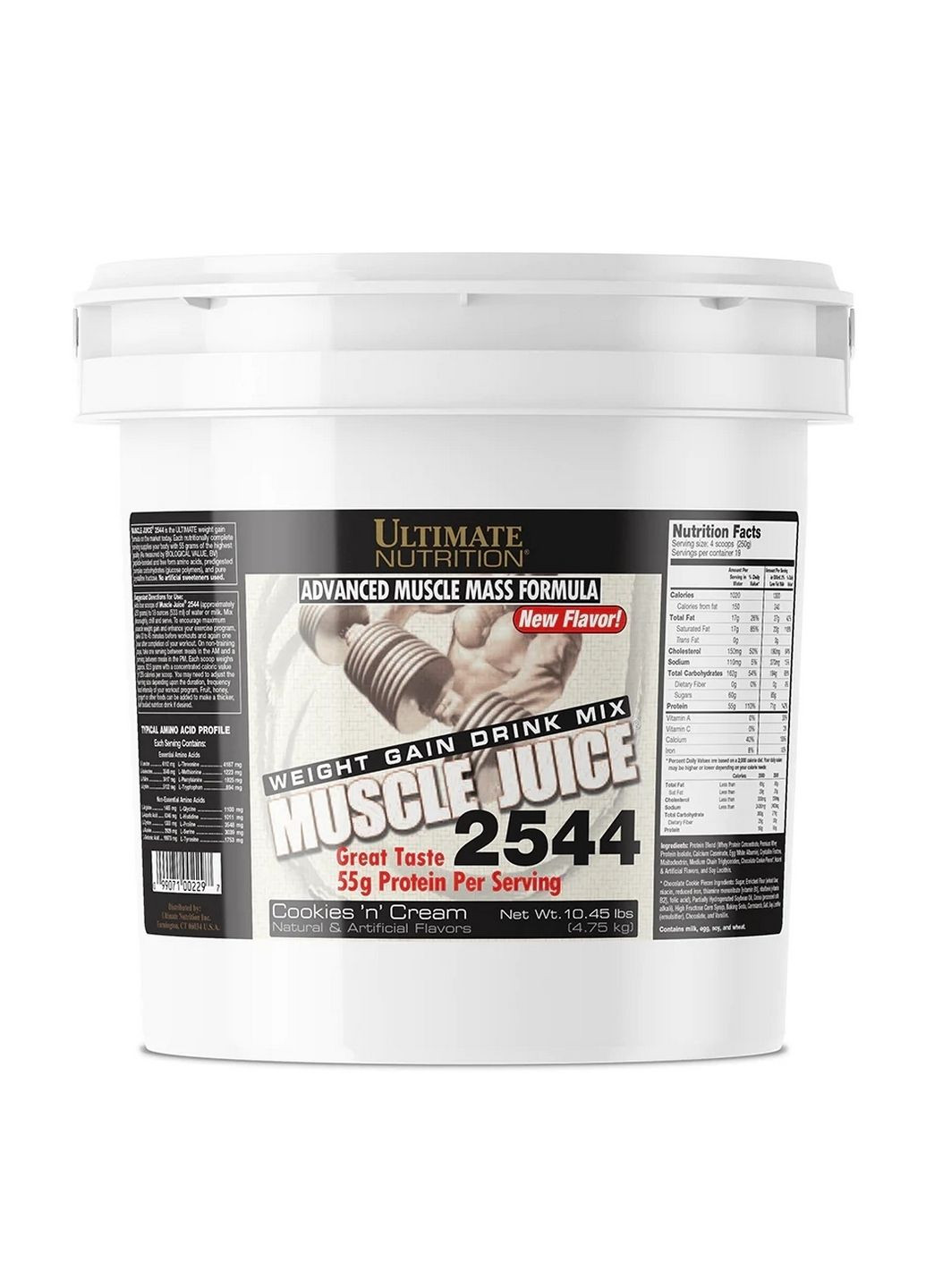 Гейнер Muscle Juice 2544, 4.75 кг Печенье-крем Ultimate Nutrition (293340898)
