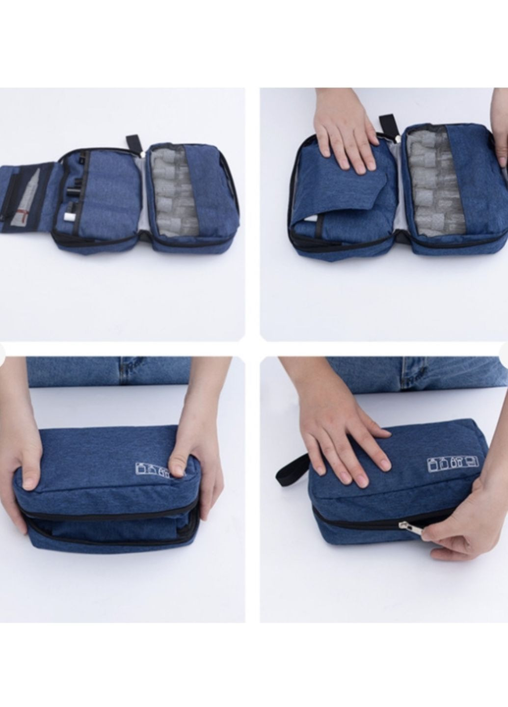 Косметичка дорожня розкладна No Brand (341325931)