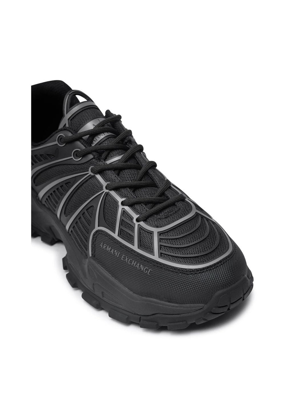 Черные кроссовки мужские sneakers black xux238-xv907-u314 Armani Exchange