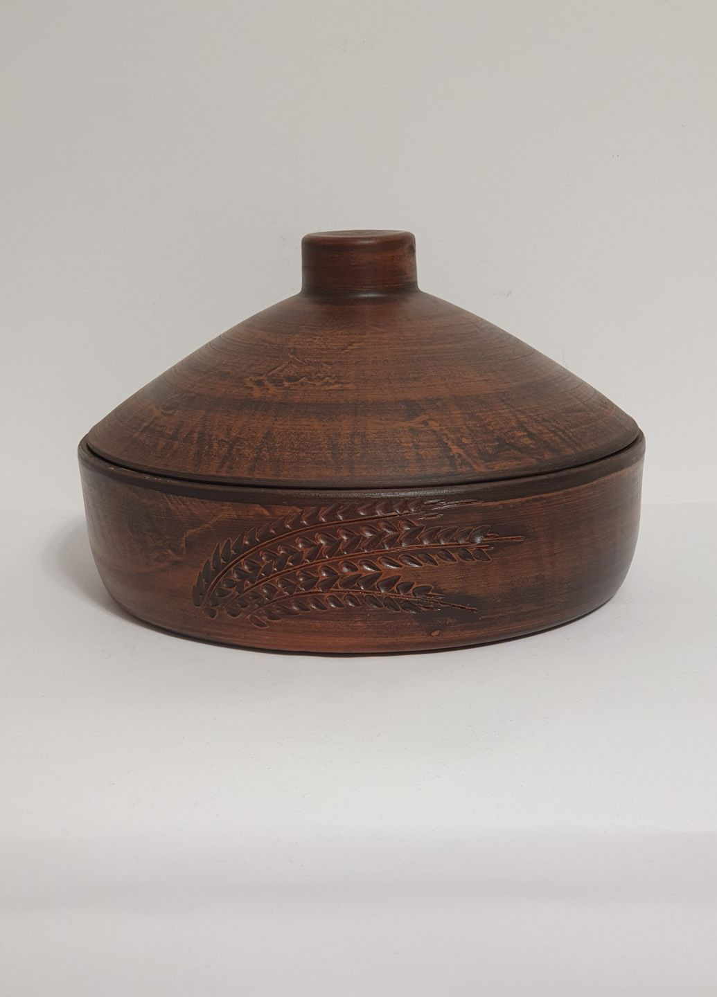 Горшок для запекания 3 л., из красной глины No Brand (329722729)