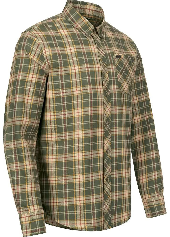 Оливковая рубашка blaser active outfits louie No Brand