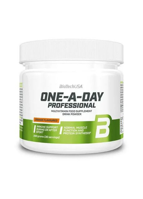 Витаминно-минеральный комплекс One a Day Professional, апельсин, 240 г Biotech (361115755)