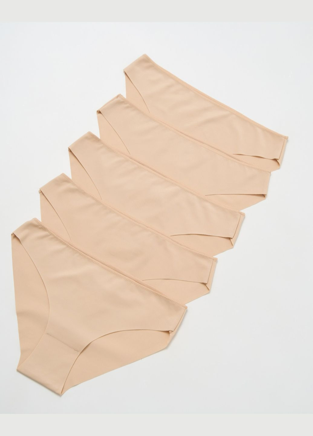 Женские бесшовные трусики полиэстер 5 шт. Nicoletta (322126961)