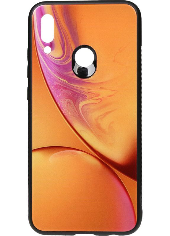 Чехол-накладка Print Glass Space Case Huawei P Smart 2019 Yellow Toto (301836626)