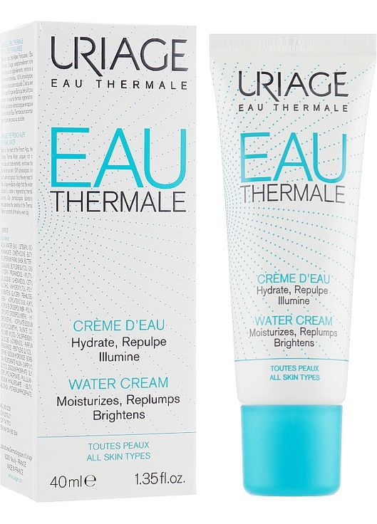 Легкий зволожувальний крем Eau Thermale Creme D'Eau 40ml (315625-1126) Uriage (368603071)