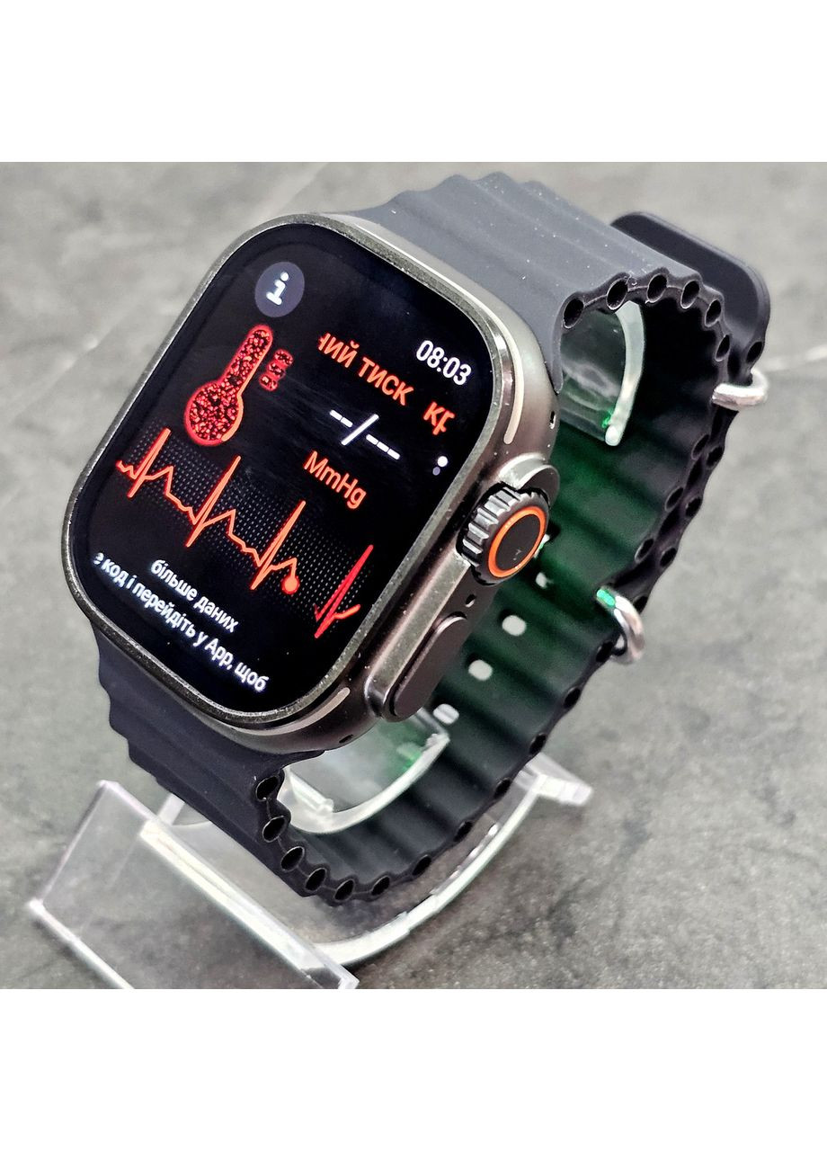 Смарт-часы Smart Watch HK 10 Ultra 3, AMOLED 49 mm, 2 ремешка, 2024 г, укр меню No Brand (353497801)