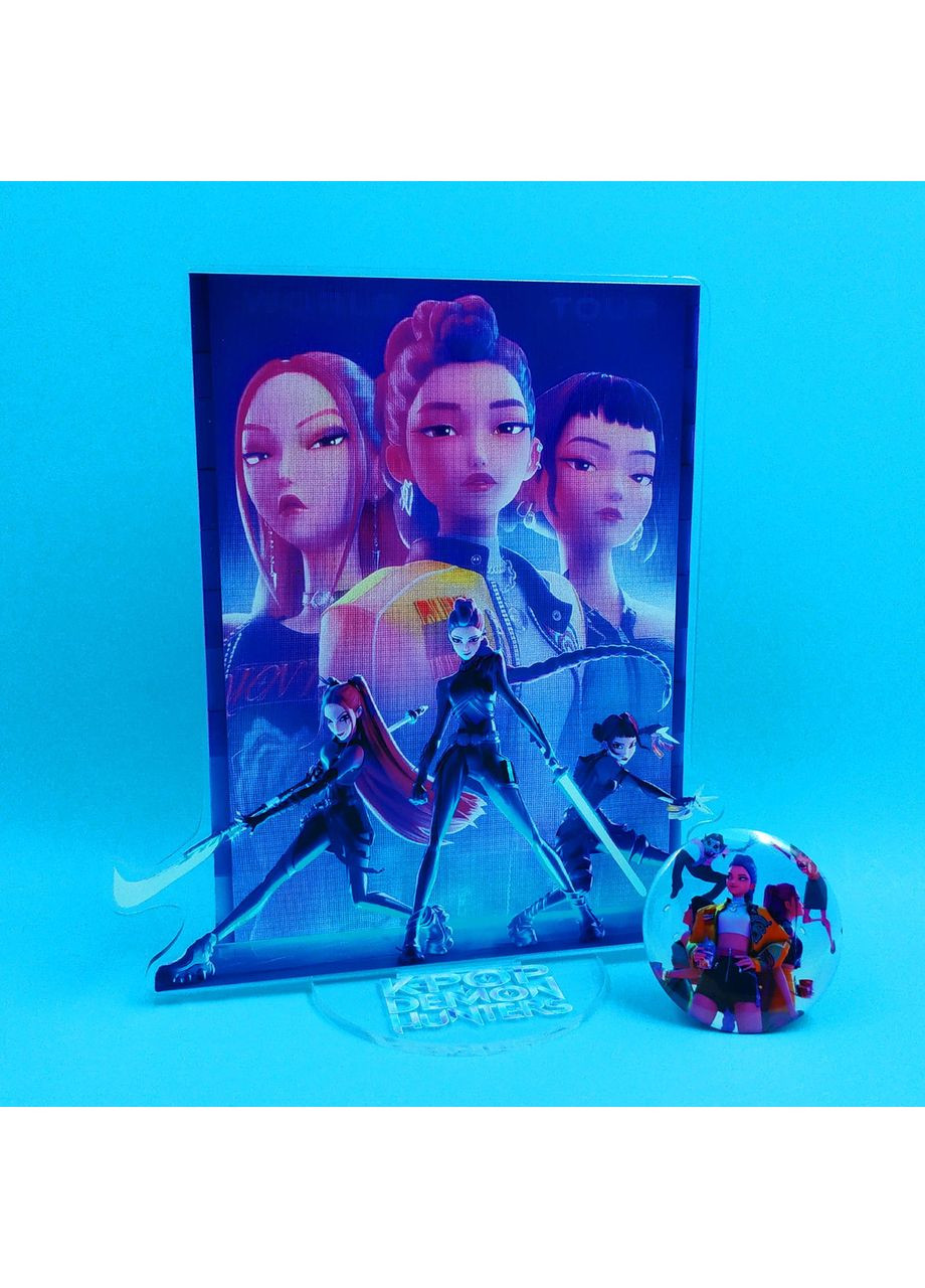 Акрилова фігурка Кейпоп — мисливиці на демонів KPop Demon Hunters No Brand (356006826)