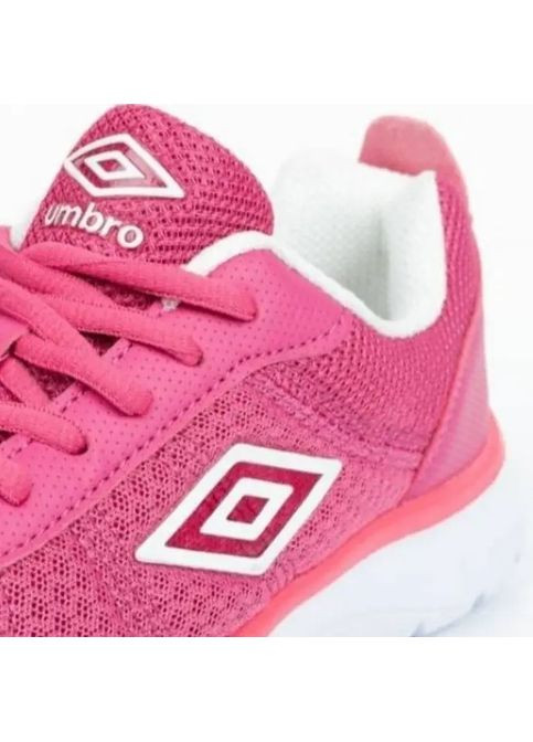 Женские розовые кроссовки с белой подошвой. Umbro Low Sneaker розовые демисезоны (356130620)