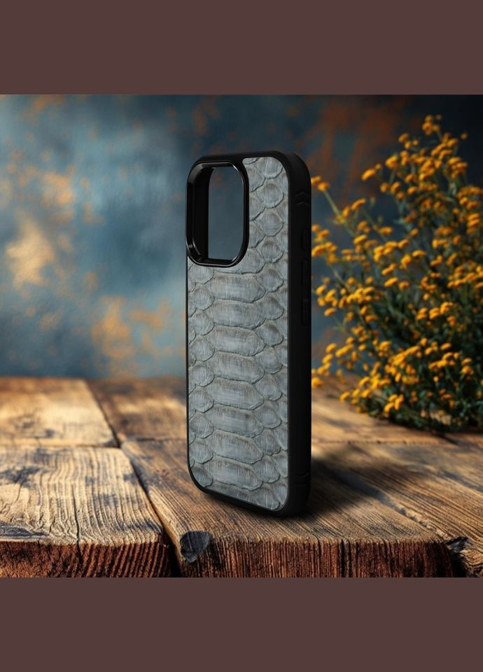 Накладка SkinBacker Python Scales для Apple iPhone 16 Pro Сірий (79095) Stenk (336211996)