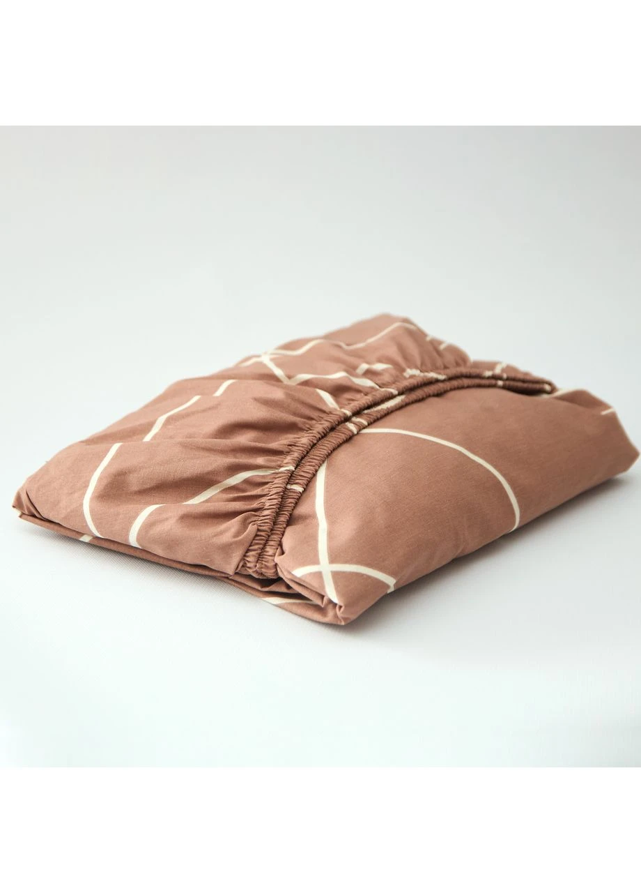 Простыня на резинке Бязь Gold Люкс 140х190х25 см (MS-850003769) Moon&Star Warm Flow (386596018)