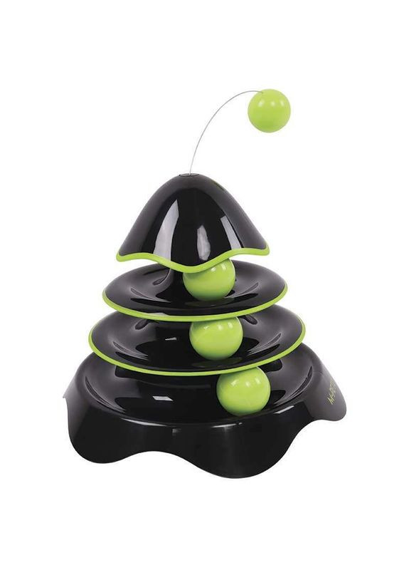 Игровой комплекс Ракета с шариками для кошек Play Tower Rocket Cat Toy 25х23,5х19 см (6953182747963) M-Pets (332256858)