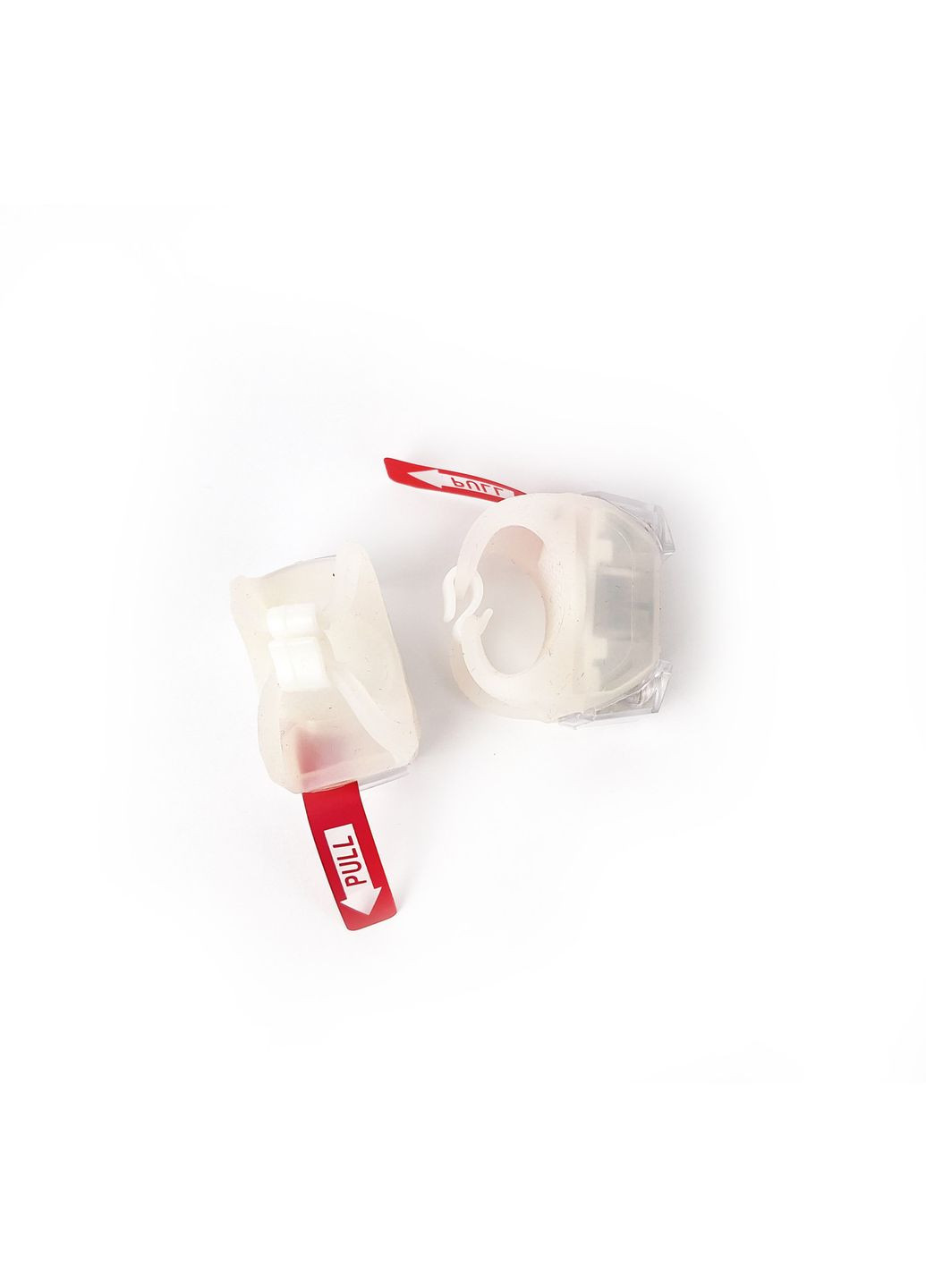 Мигалка LED біле та червоне світло силіконовий білий корпус (G0000620) No Brand (355803078)