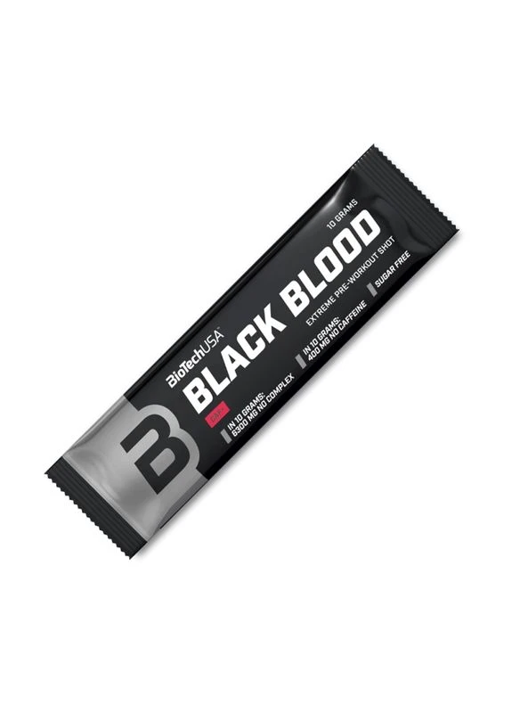 Предтренировочный комплекс Black Blood CAF +, 11 грамм - Кола Biotech (378784694)