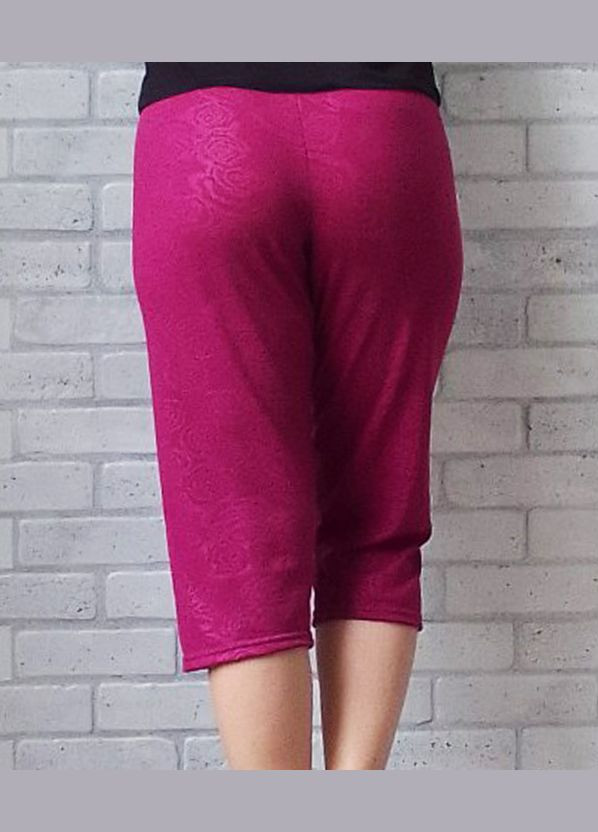 Бриджі жіночі однотонні в розочку No Brand (330253361)