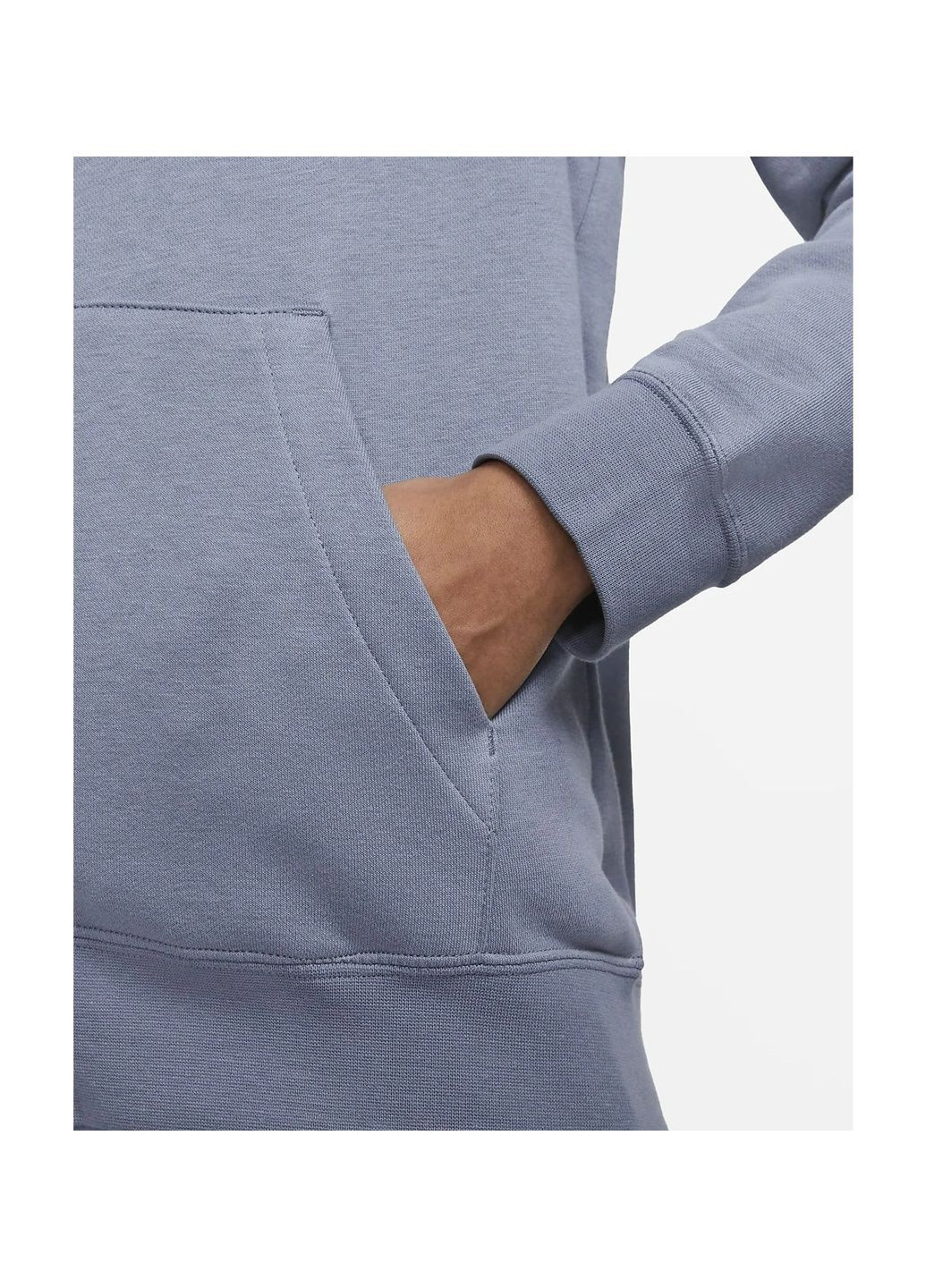 Женская толстовка Essntl Flc Fz Hoodie Light Blue Dx2317-493 Nike (365961903)