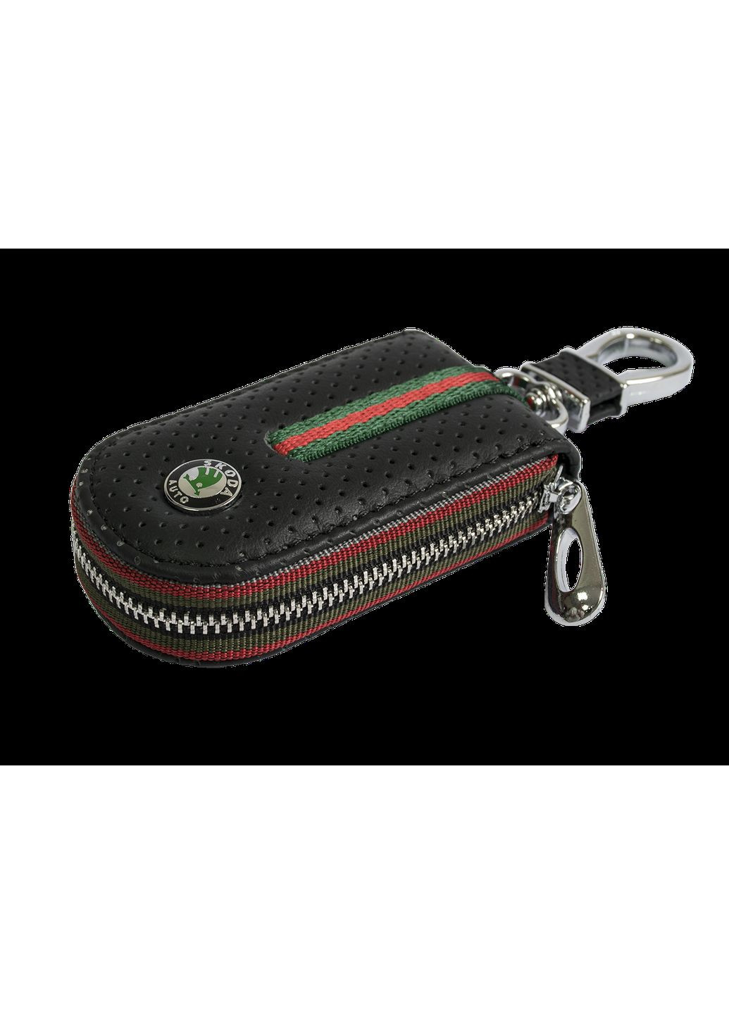 Ключниця, шкіряна автоключниця з логотипом СУБАРУ (чорна 21007) Subaru (360949211)