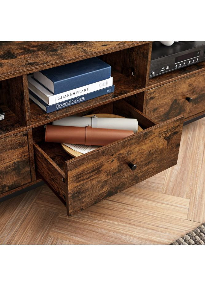 Тумба под телевизор Kamila в стиле Loft с 3 ящиками Leobert (361952843)