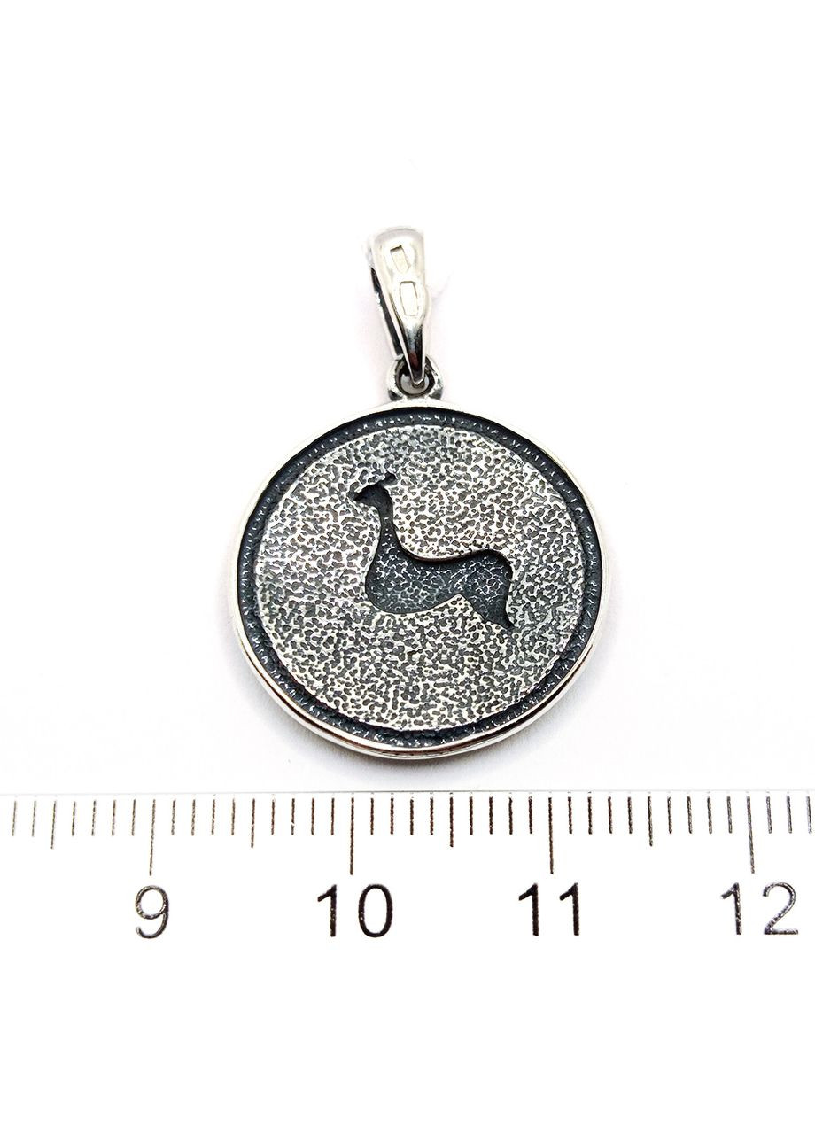 Зодіак козеріг срібло 925° 2,93г. чорніння (3651) Elis-s (367591527)