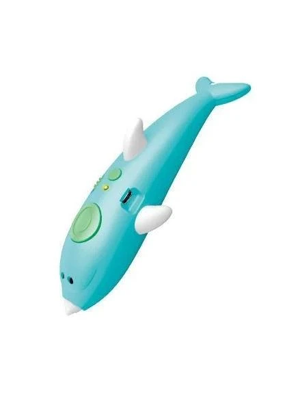 3D ручка акумуляторна з трафаретом дельфін XPRO (MER-14598_368) No Brand (393272959)