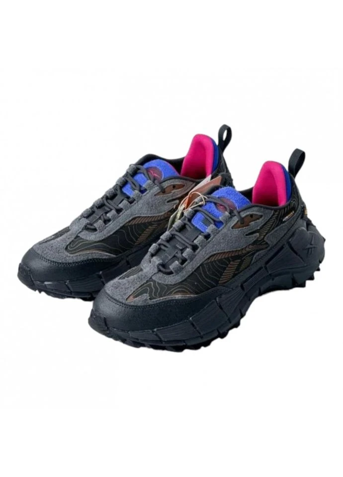 Цветные всесезонные кроссовки zig kinetica 2.5 edge cordura black 100033180 Reebok