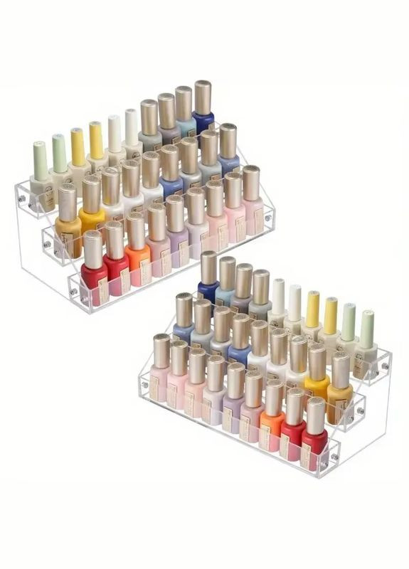 Товарная подставка-стенд на 3 полки для косметики, лаков, макарун, батончиков 310х160х115мм (код: TPS-3p) Beauty Nail (331902289)