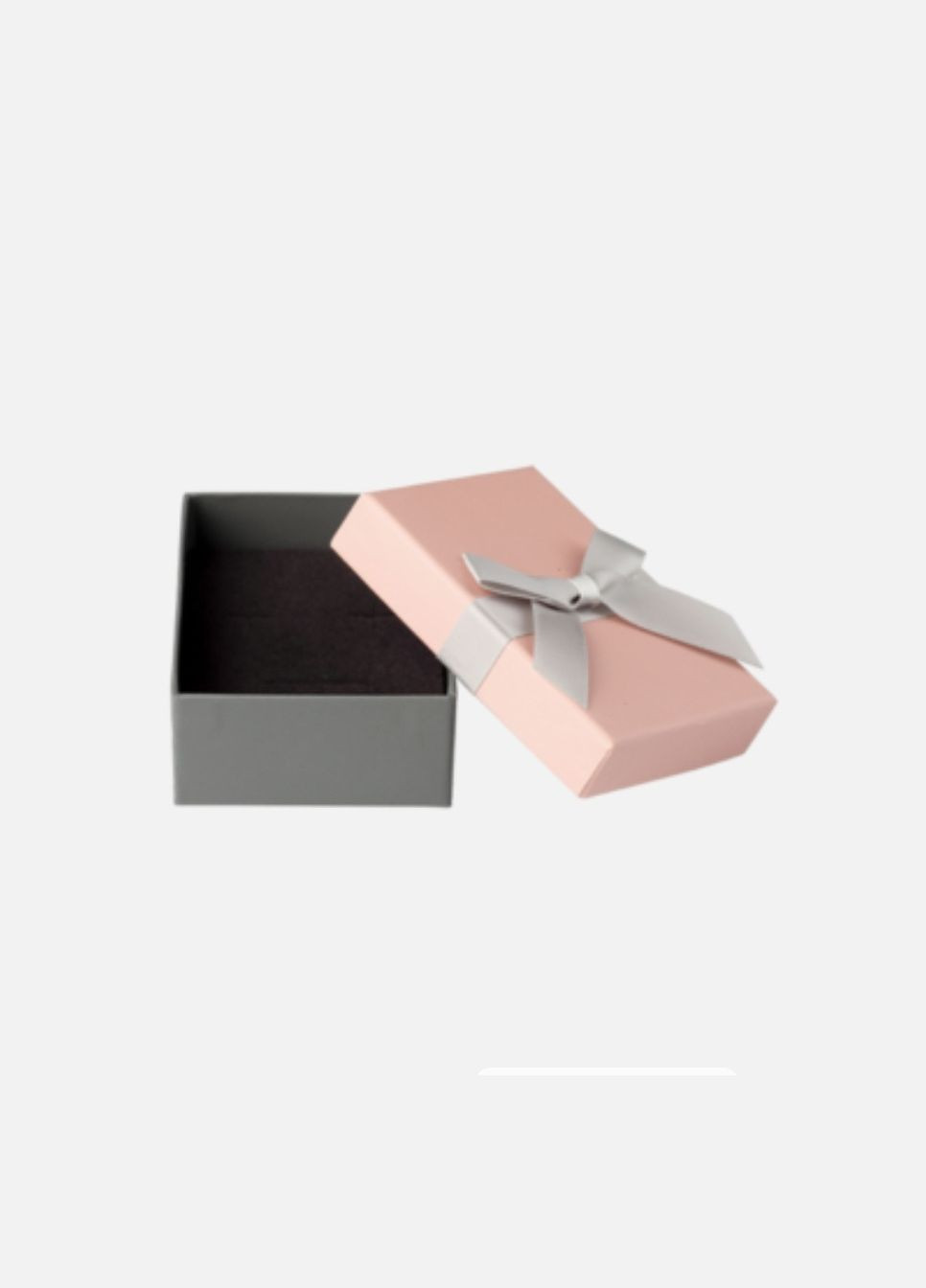 Картона Коробочка Бант футляр для комплекта серьги подвески (Оплата доставки за счет покупателя) No Brand (306742703)