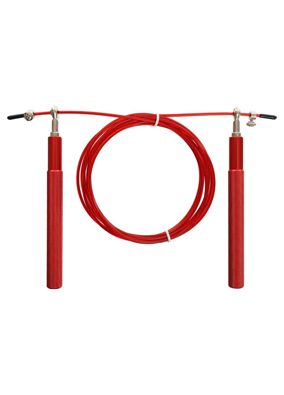 Скакалка скоростная Кроссфит с подшипником и стальным тросом с алюминиевыми ручками FI-7430 (l-3м, d-2мм, ) Cima (354703909)