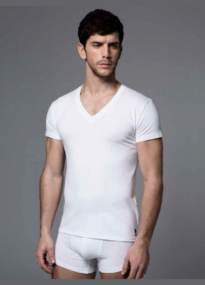 Белая домашняя одежда u. . polo assn - футболка мужская 80086 белая, s 1шт U.S. Polo ASSN