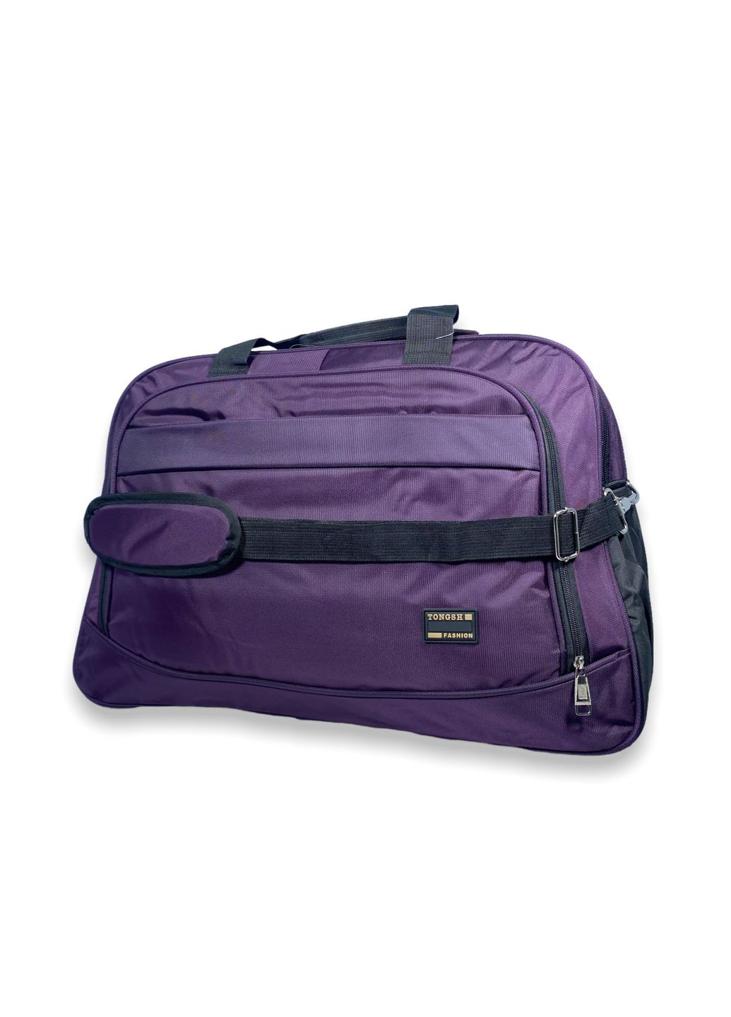 Дорожня сумка 60 л одне відділення внутрішня кишеня дві фронтальні кишені розмір: 60*40*25 см фіолетова Tongsheng (285814880)