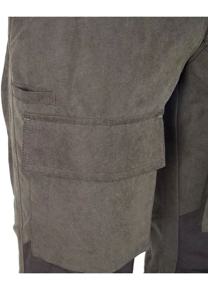 Коричневые демисезонные брюки No Brand