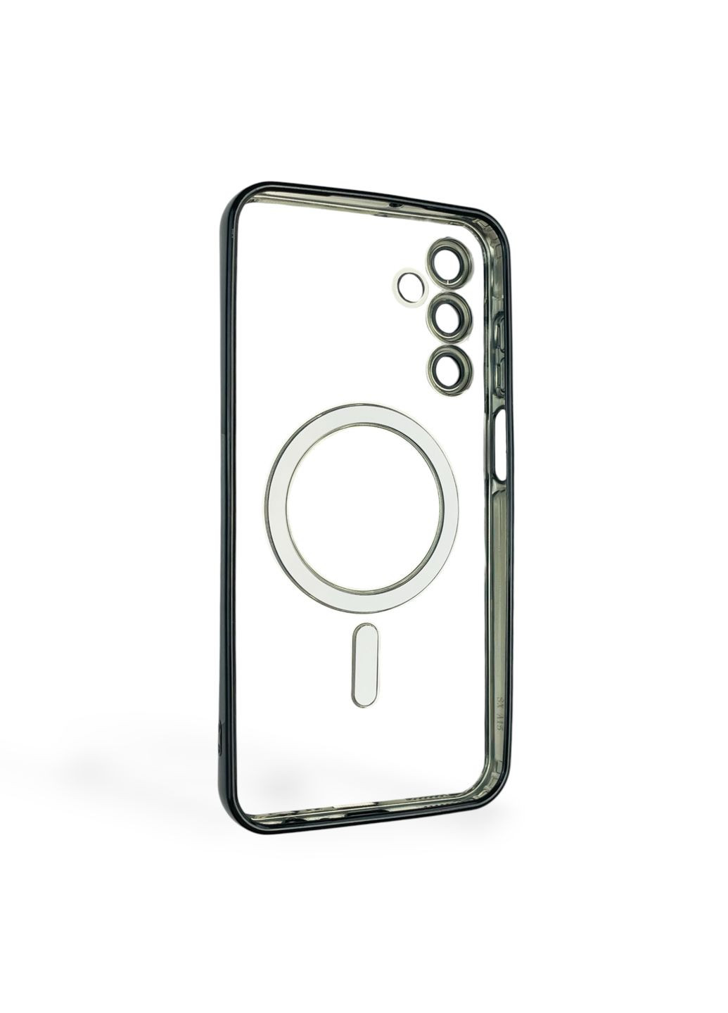 Чехол для Galaxy A15 (SM-A155M) с линзами на камере с MagSafe на самсунг а15 черный Samsung (366387296)