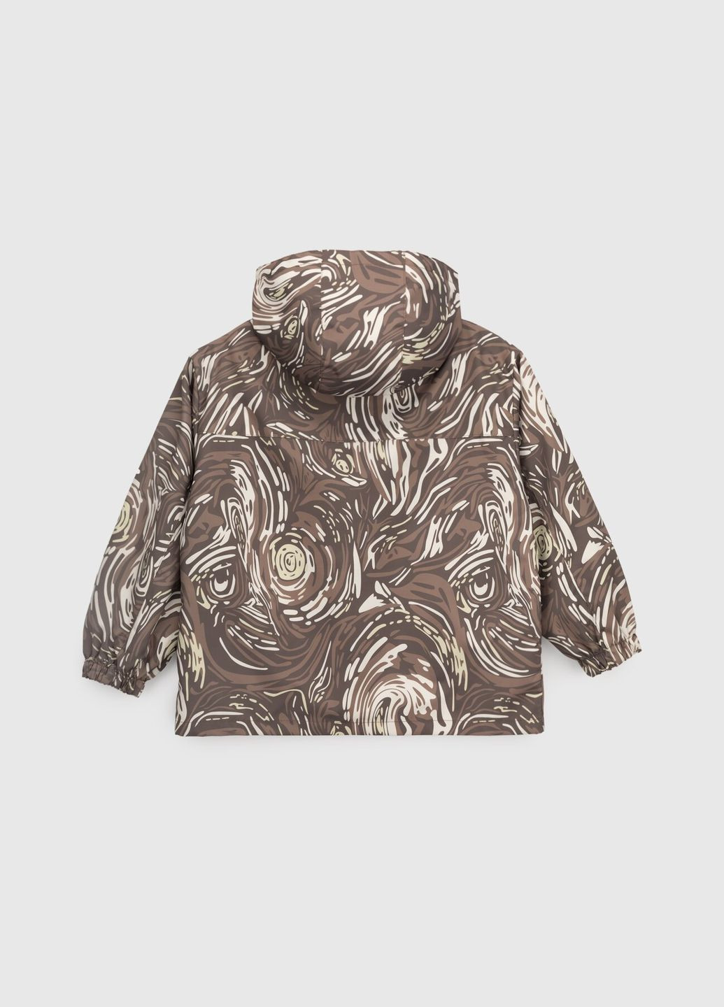 Коричнева демісезонна вітровка Dinomin