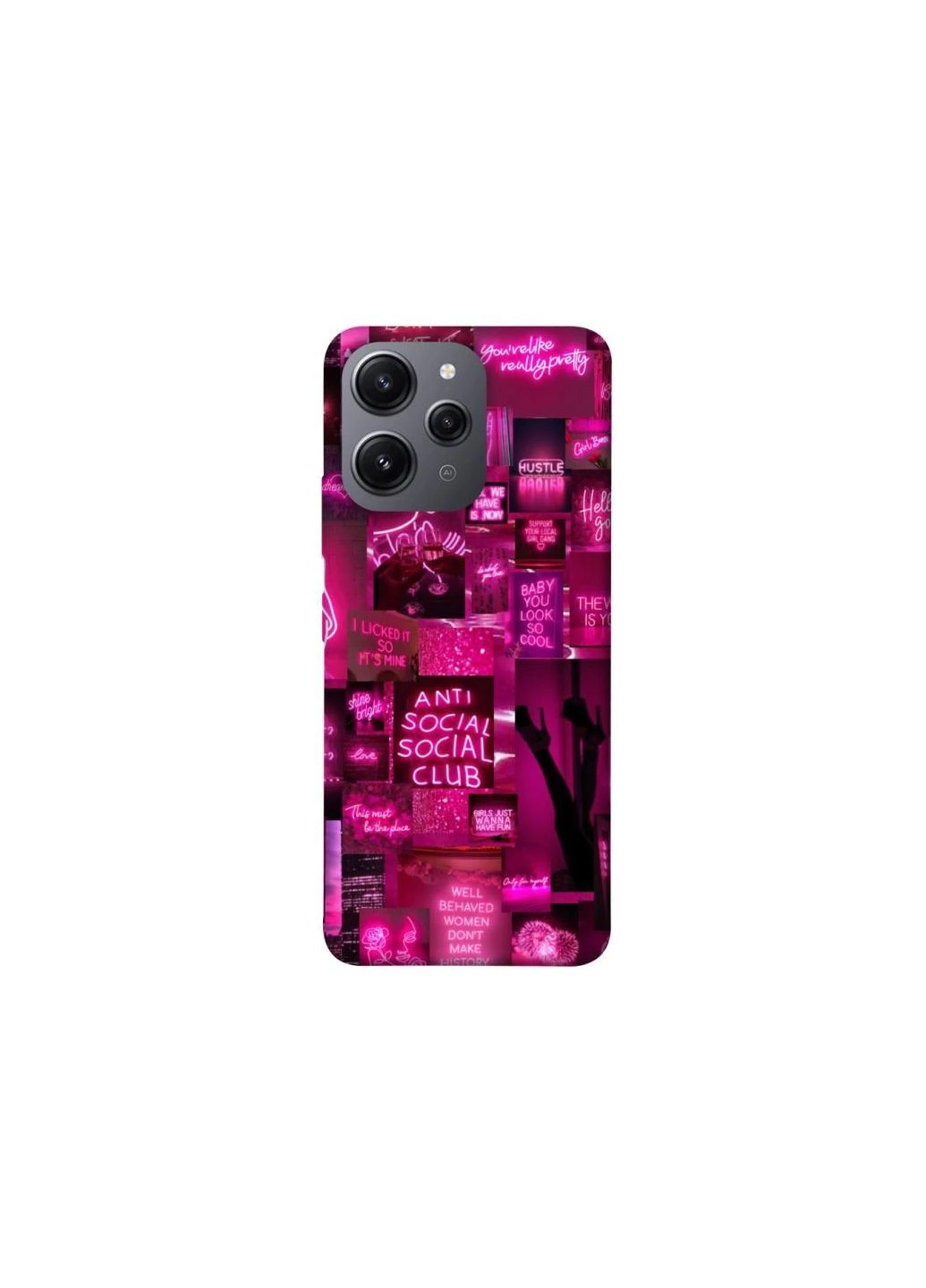 Чехол на Xiaomi Redmi 12 Hot collage ver.7 Frontalka (379671479)