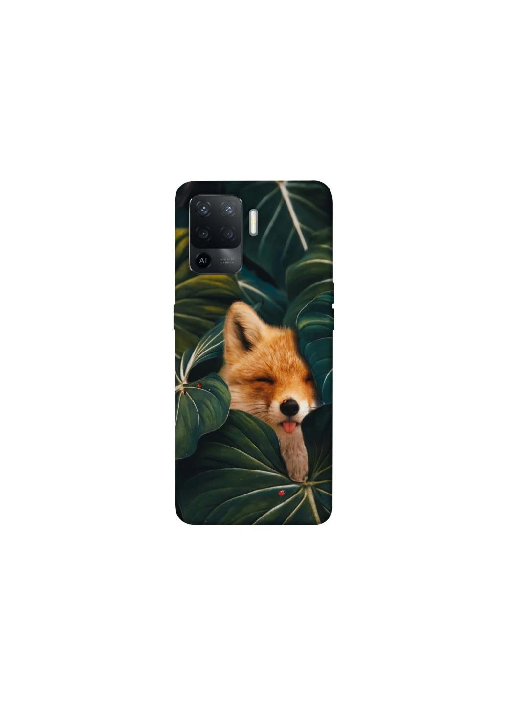Чехол на Oppo Reno 5 Lite Fox Frontalka (356095139)