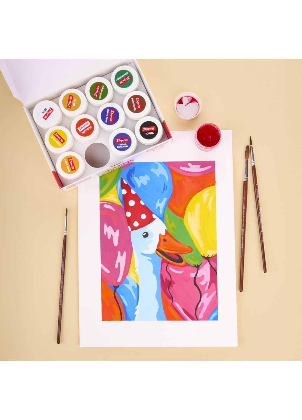 Краски гуашевые Classic 12 цветов 20 мл (230397) 1 Вересня (362373269)