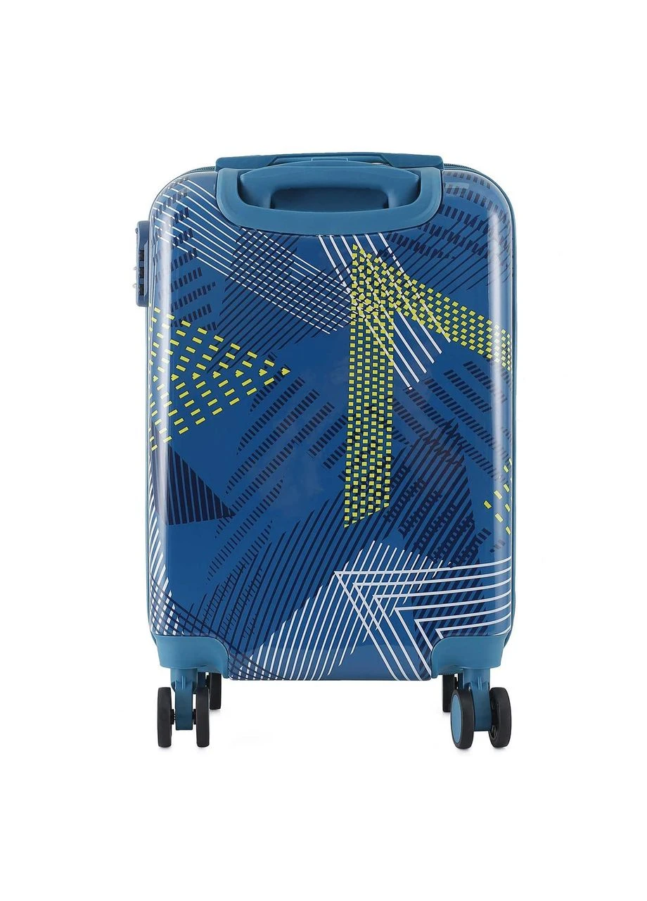 Валіза 20" (S) Blue Pattern (T5652-1) Semi Line (390061183)